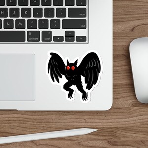 Mothman Stickers, Cryptid Decals, Cute Funny Die-cut Stickers ...
