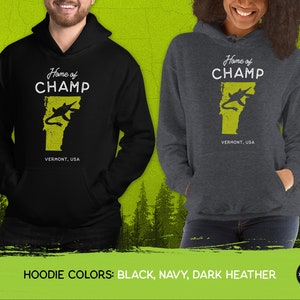Champ Lake Monster T-Shirt: Vermont Cryptid Gift image 7