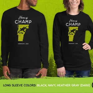 Champ Lake Monster T-Shirt: Vermont Cryptid Gift image 5