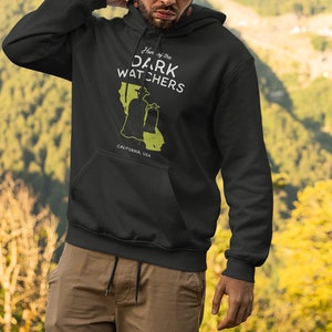 Home of the Dark Watchers California, USA // Unisex T-Shirts, Tanks, Long Sleeves, Sweatshirts, Hoodies, Cryptid Fortean Gift image 8