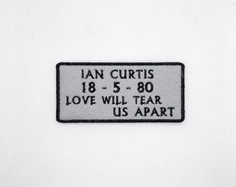 Ian Curtis Gravestone Patch