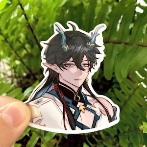 Imbibitor Lunae Vinyl Aufkleber | HSR Stickers | Dan Heng | Fanart | Honkai-Sternschiene