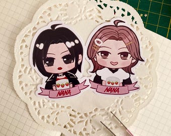 Nana Hachi Stickers | NANA Anime Bestfriend Sticker | Vinyl