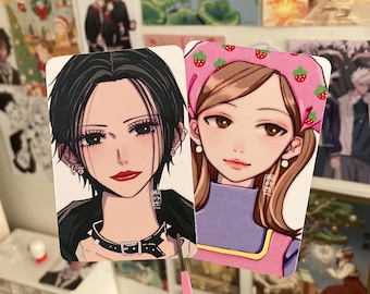 Nana and Hachi Photocards | Double-sided Anime Photo Cards | NANA