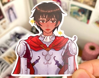 Casca Fan Art Sticker | Anime Fanart | Anime Inspired Vinyl Sticker | Character Stickers | Anime Stickers