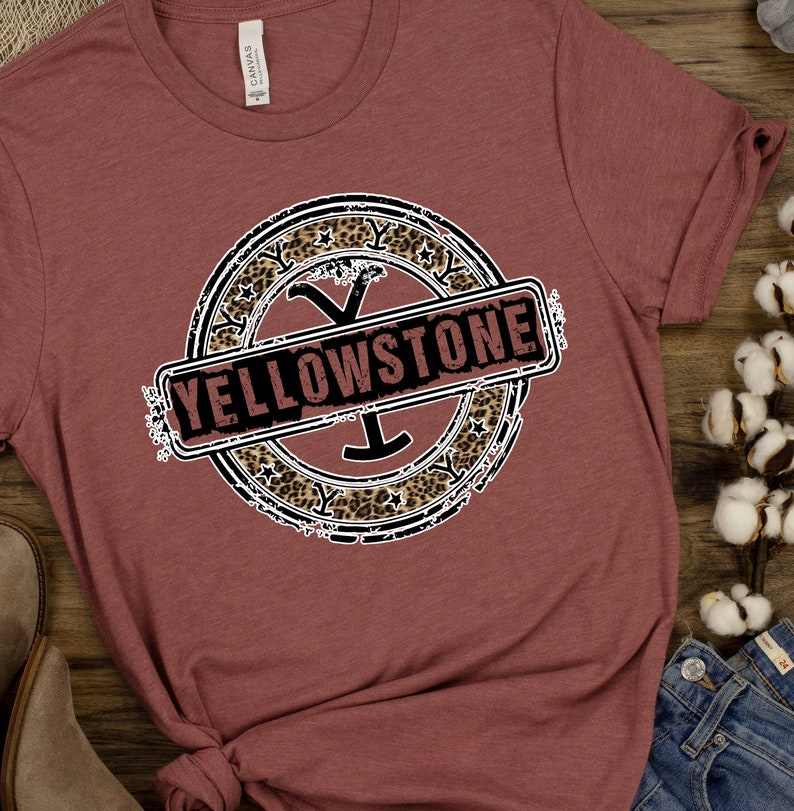 etsy yellowstone shirts