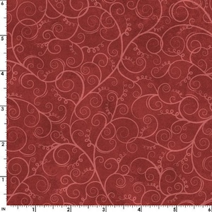 Hello Autumn Vine Scroll Cotton Fabric MayWood Studios - Continuous Cuts - MAS10736-R