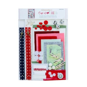 Embellishment Kit - Cup of Cheer KIDKB1264 Cup of Cheer Advent Quilt Designers: Kim Christopherson, KimberBell Embellishment Kit