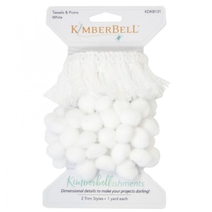 KIDKB131 Tassels & Poms Trim Designers: Kim Christopherson, Kimberbell White