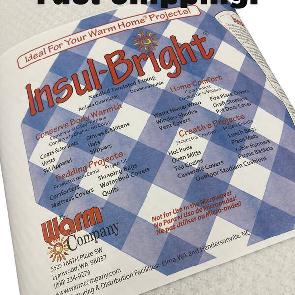 Insul Brite -22.5” wide sold by the yard-