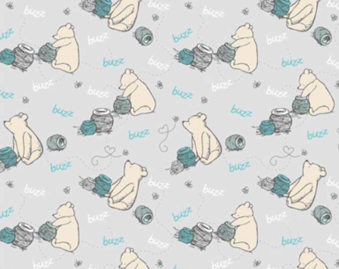 Winnie the Pooh Swaddle Fabric available by the 1/4 Yard, 1/2 Yard, Fat