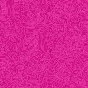 May include: A seamless pattern featuring a vibrant fuchsia color. The design consists of flowing, swirling lines that create a dynamic and textured appearance. The lines vary in thickness, adding depth to the overall design. This pattern is suitable for various applications.