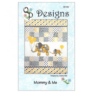 Baby quilt pattern- “Mommy and Me” - QPD1401 - QP designs