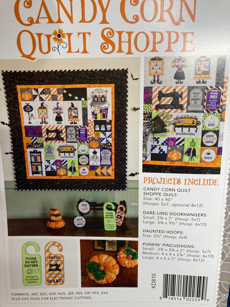 Candy Corn Quilt Shoppe Designers Kim Christopherson Etsy