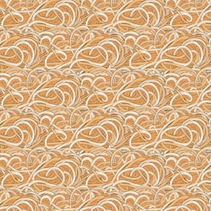 Noodle Cotton Fabric - 100% Cotton -