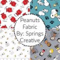 Character Fabric- 1/4 yard, 1/2 yard- Fat Quarter - 100% Cotton - continuous cuts