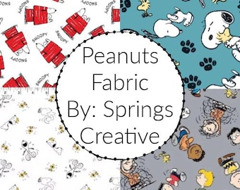 Character Fabric- 1/4 yard, 1/2 yard- Fat Quarter - 100% Cotton - continuous cuts