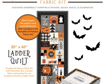 Kimberbell Pumpkins & Potions, Fabric Kit, Pattern/CD/Embellishments Designers: Kim Christopherson, KimberBell