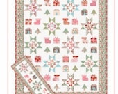 Cozy Christmas quilt and table runner patterns from Poppie Cotton