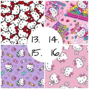 Hello Kitty pink Fabric- 100% Cotton - Fabric By Springs Creative - Licensed Fabric 画像 5