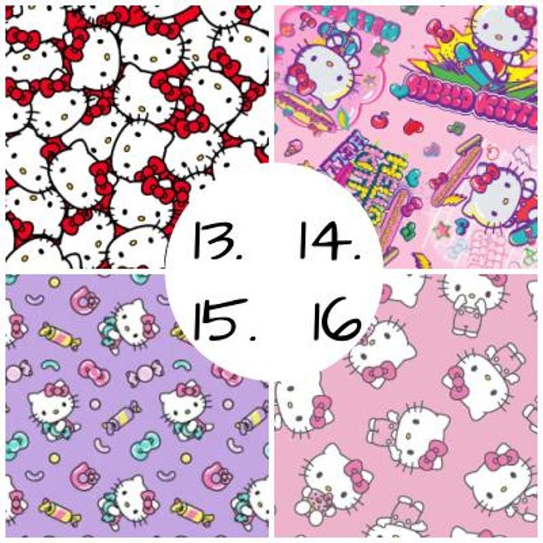 Hello Kitty pink Fabric- 100% Cotton - Fabric By Springs Creative - Licensed Fabric 画像 5