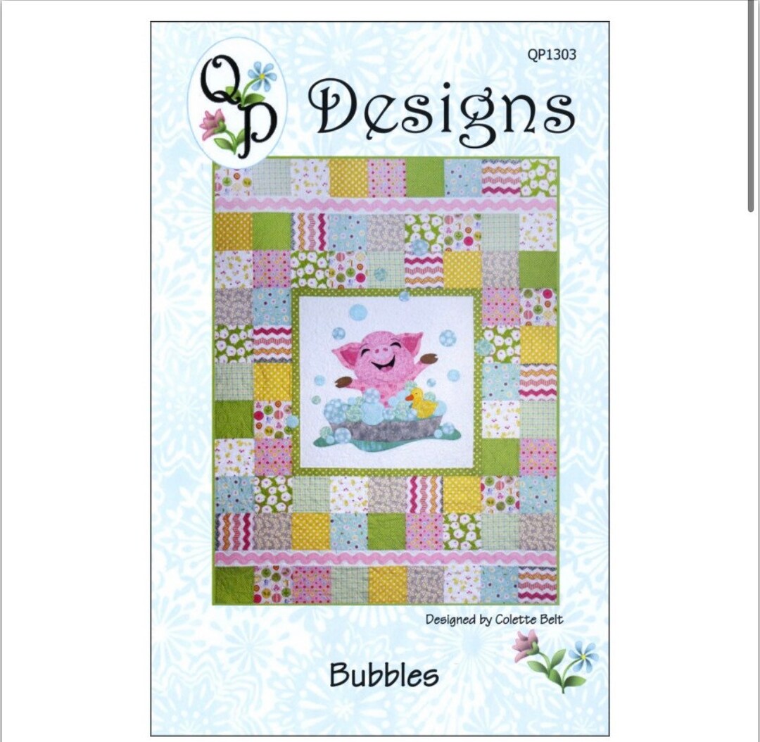Qp Pattern Baby Quilt Pattern- “bubbles” - QPD1303- QP Designs - Etsy