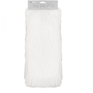 May include: A package of white faux fur trim labeled "Fun Fur Cuts".