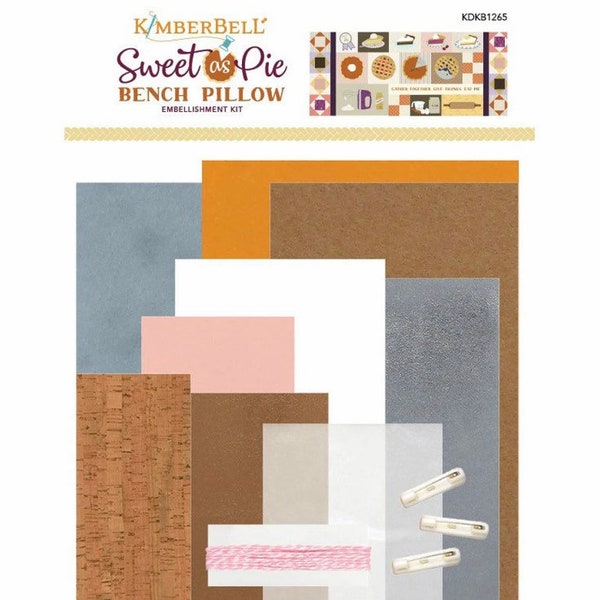 Sweet as Pie Bench Pillow Embellishment kit- Kimberbell