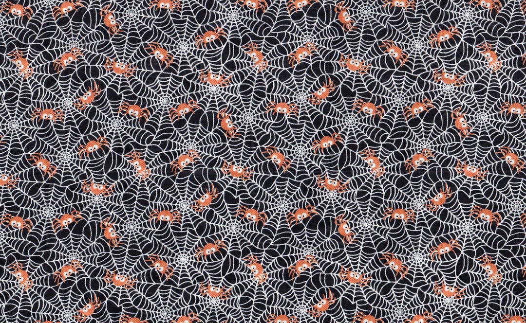 Halloween Fabric Spider Net