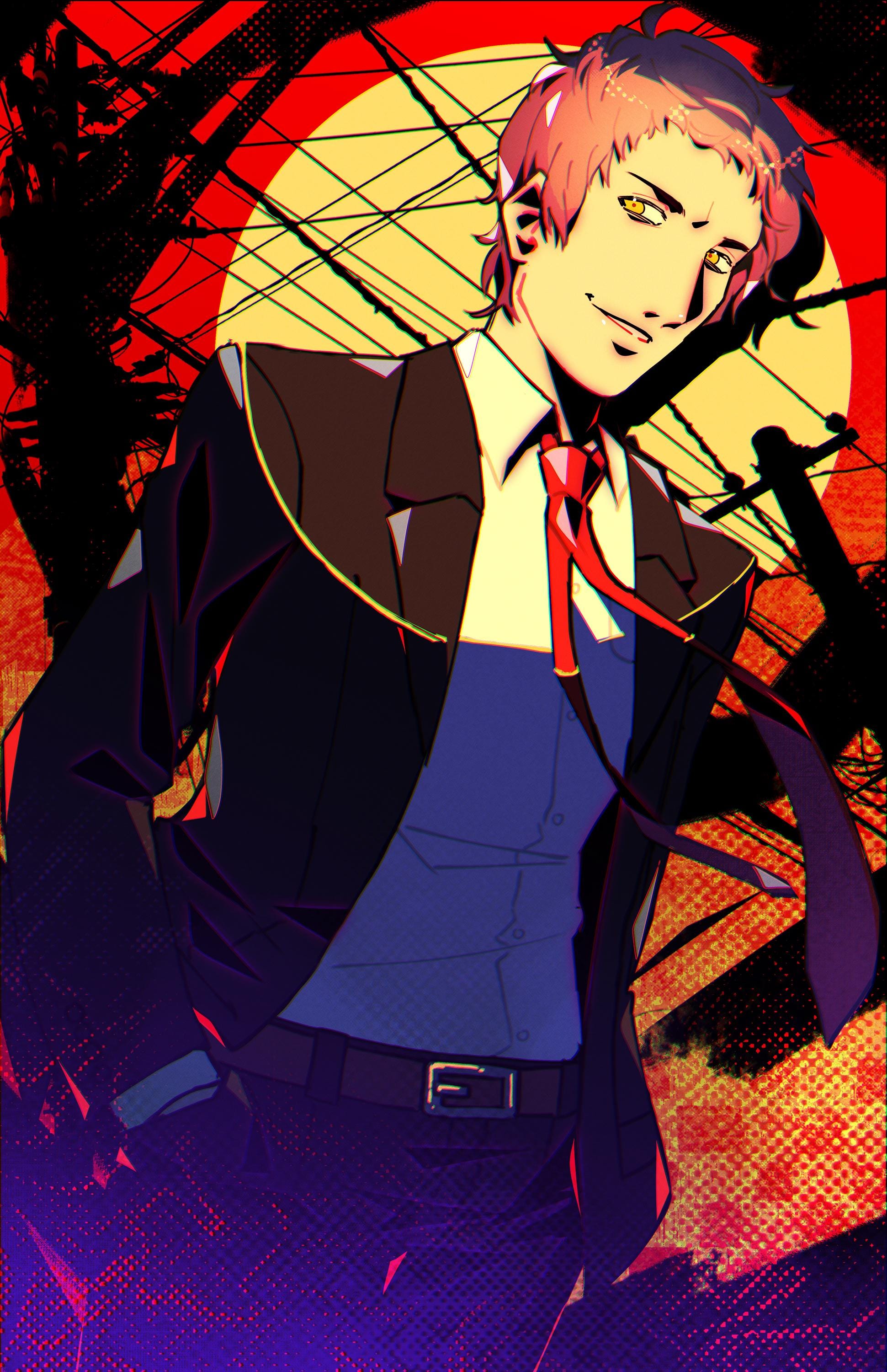 Persona 4 Adachi Large Print - Etsy Australia