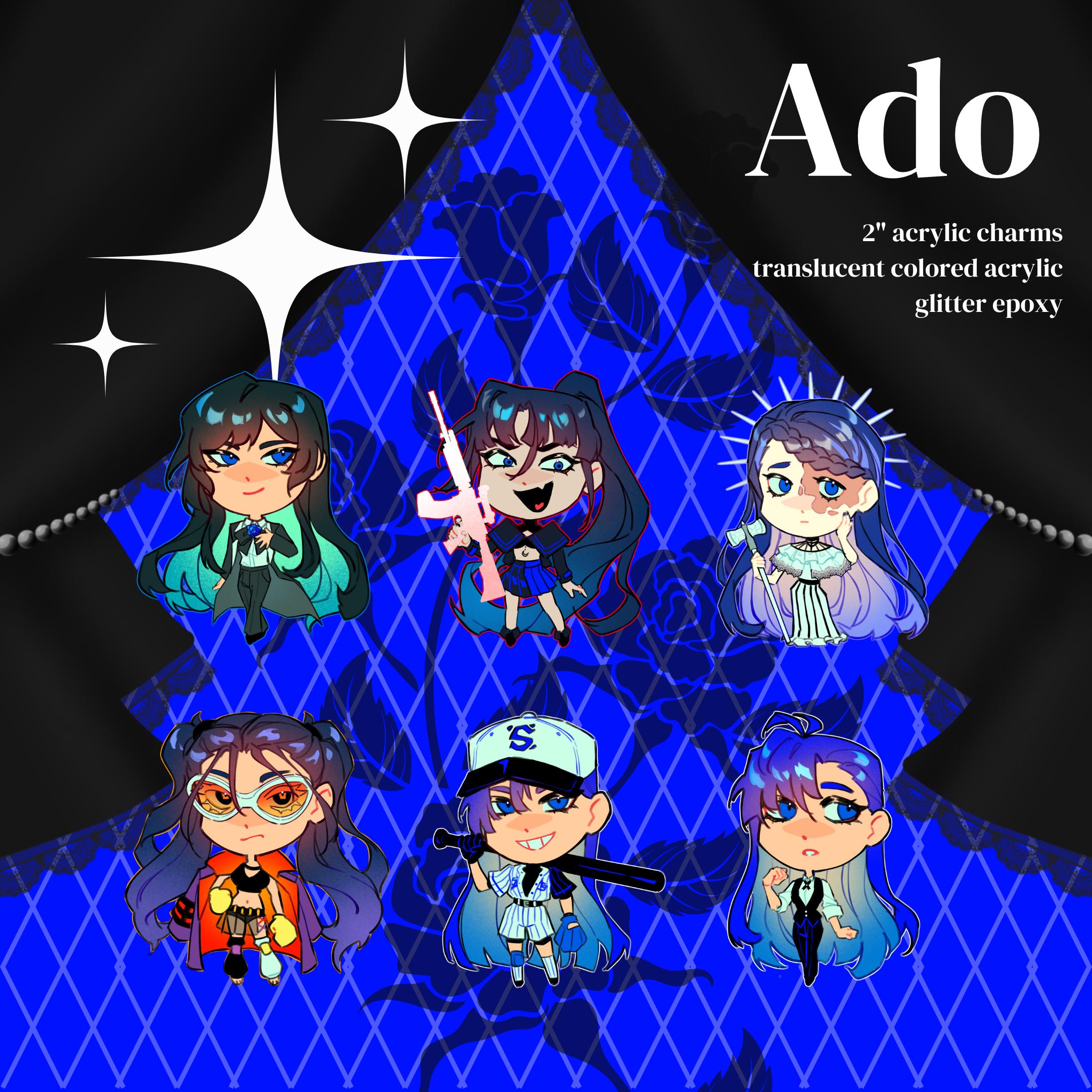 Ado hibana 通販セット Ado WORLD TOUR 2025 Hibana VIP Bonus Brooch & original card
