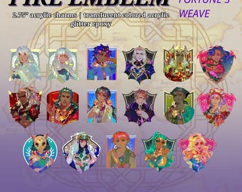 VOORBESTELLEN | Fire Emblem: Fortune's Weave Acryl Charms