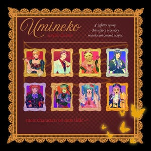 Umineko Acrylic Charms