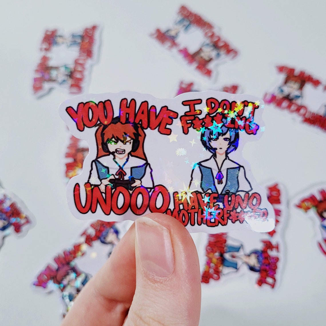 Evangelion Uno Sticker - Etsy