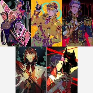 The Great Ace Attorney Mini Prints