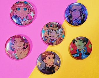 The Great Ace Attorney Pinback Buttons