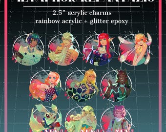 Metáfora: Abalorios acrílicos ReFantazio