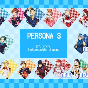 Persona 3 Acrylic Charms