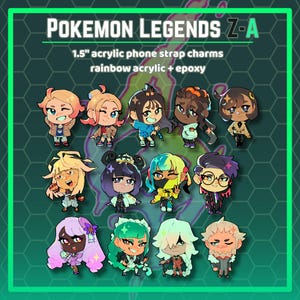 PRE-ORDER | Pokemon Legends Z-A Gummy Phone Strap Charms