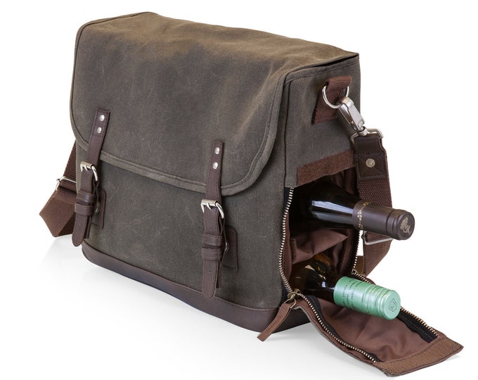 Insulated Wine and Cheese Cooler Bag for Two Etsy