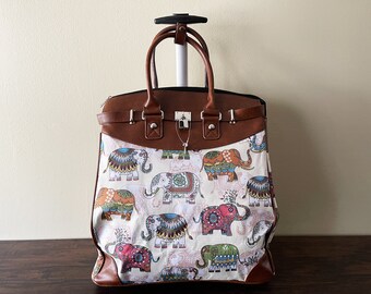 rolling business tote