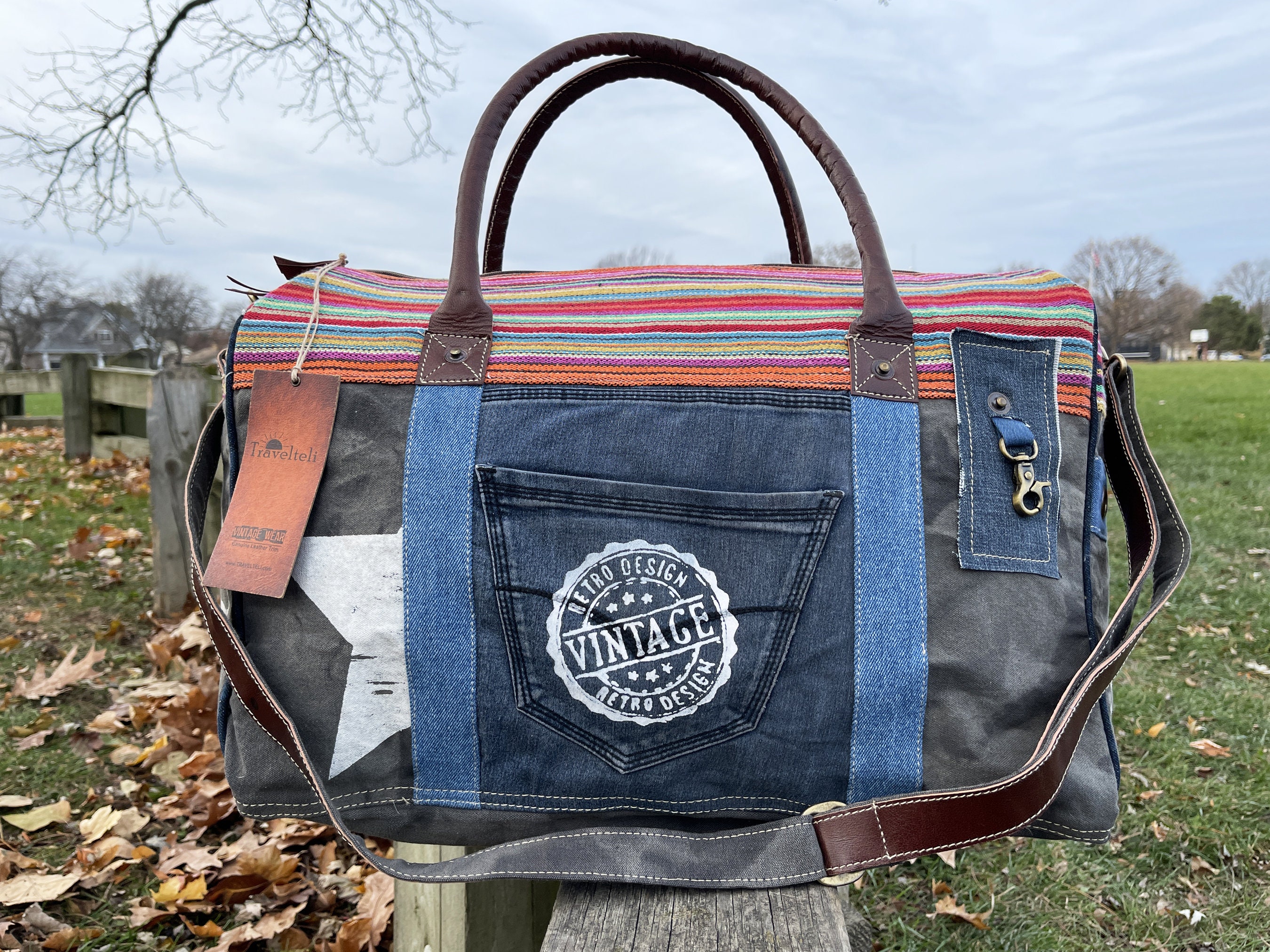 LIMITED EDITION Recycled Waxed Canvas DUFFLE BAG – Reclaim SL