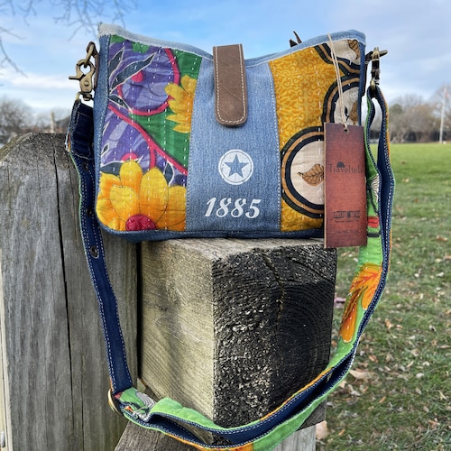 Waxed Canvas Tote Small Zipper Purse Crossbody Zipper Bag Etsy