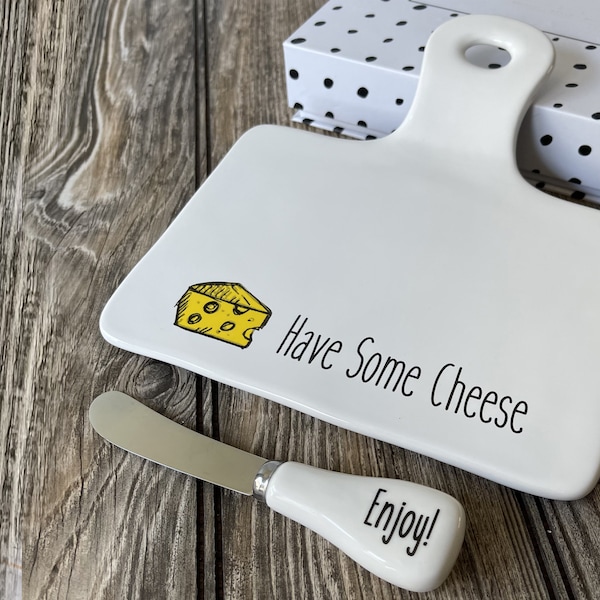 Ceramic Cheese Board Etsy