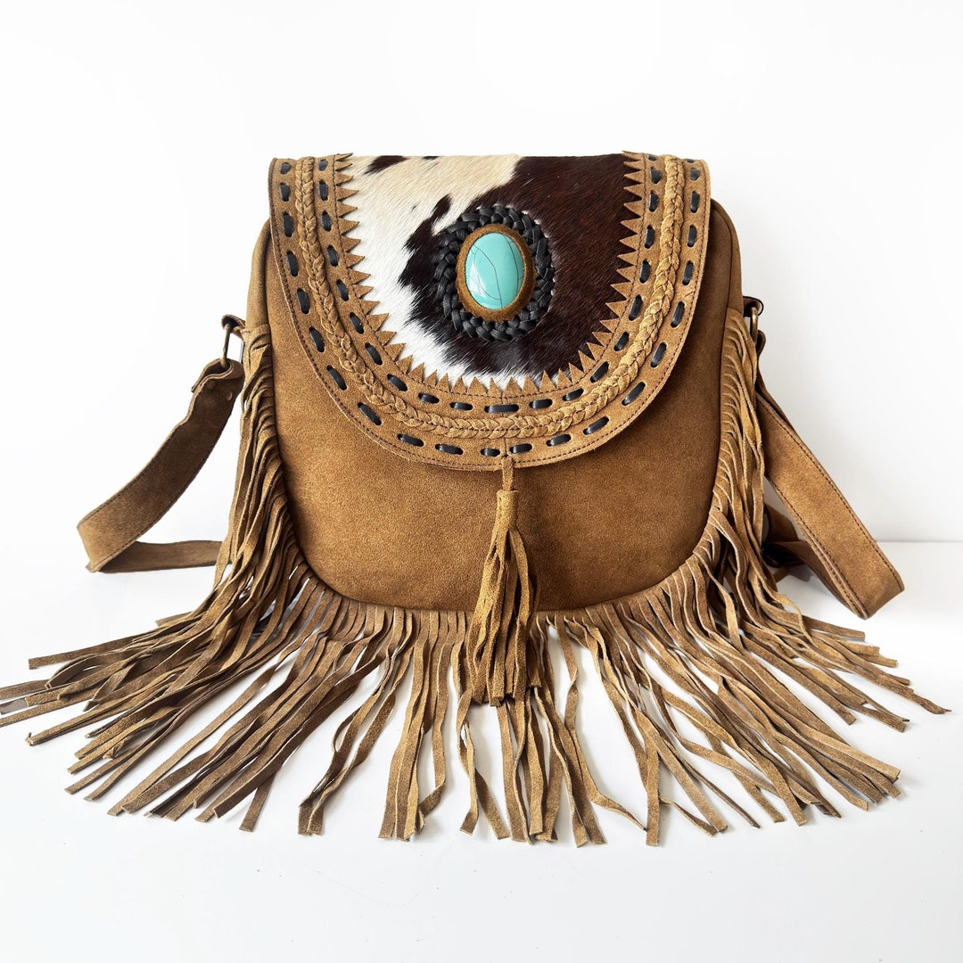 Western Style Shoulder Texture Crossbody Underarm Small Square Bag