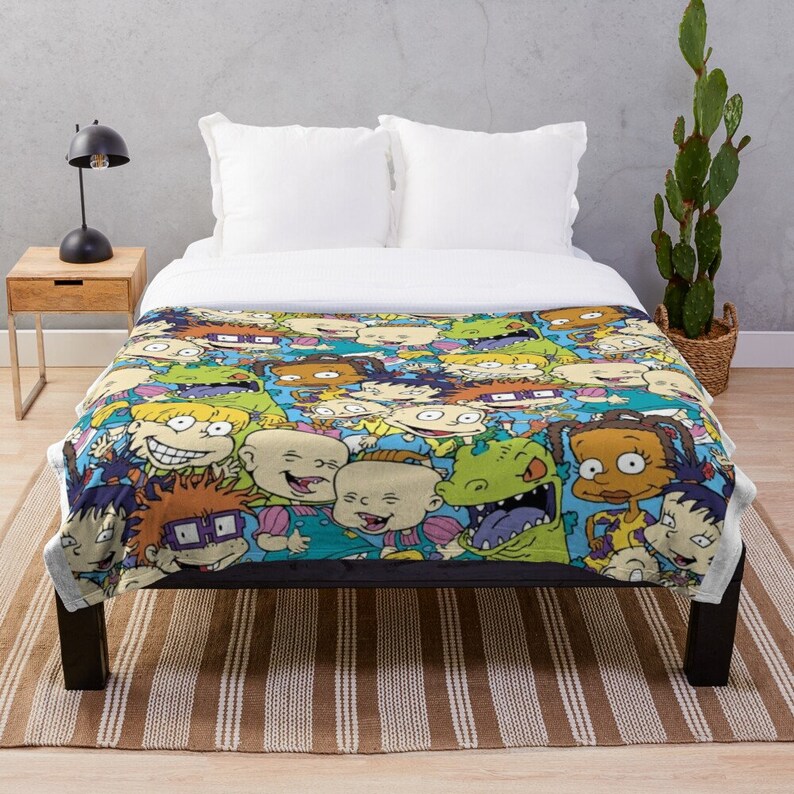 Rugrats Bedroom Throw Blanket | Etsy