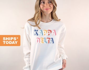 vintage kappa delta sweatshirt