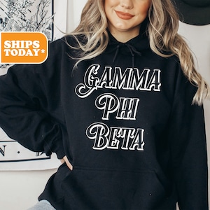 Gamma Phi Beta Sorority Sweatshirt | Gamma Phi Sorority Letters | Greek Gifts | GPHI Sorority Merch | Aesthetic Hoodie | _ Simply Bold _