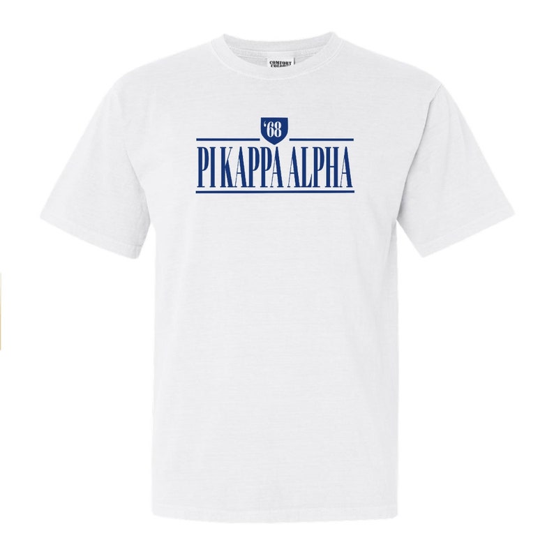 Pi Kappa Alpha Comfort Colors T-Shirt PIKE Shield Shirt