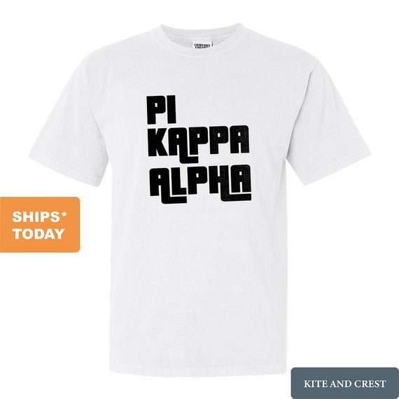 Pi Kappa Alpha Comfort Colors T-Shirt PIKE Shield Shirt